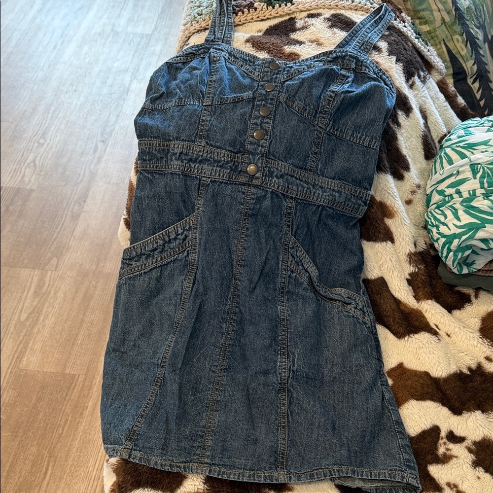 Denim Mini Dress